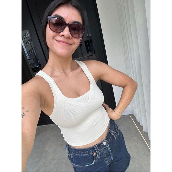 Skims Cotton Rib Long Tank Defect - Picture 10 of 16